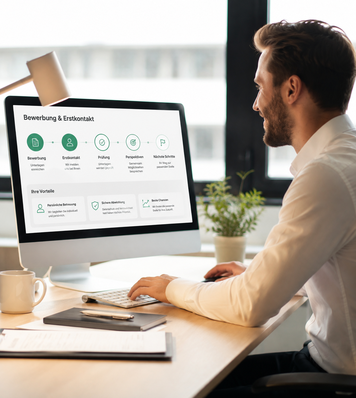 Job listing preview
